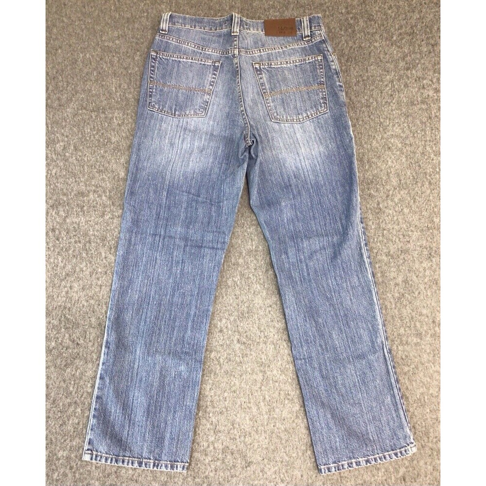 LL Bean Jeans Men's 30X29 Classic Fit Straight Leg Stretch Denim Blue